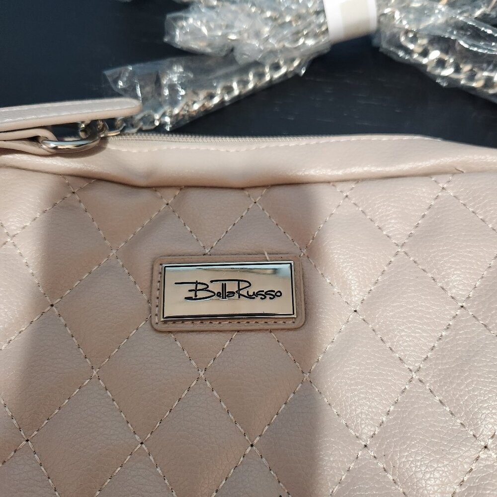 Bella Russo light creme/ blush Crossbody Handbag